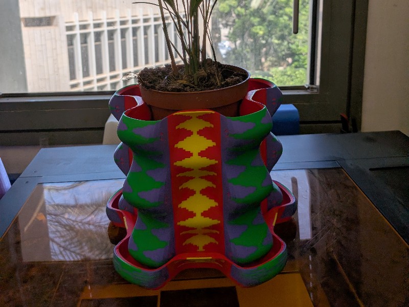 Funky Punk Planter design preview